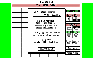 ST Concentration — screenshot 1